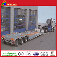 Freistehendes Gooseneck Low Bed Semi Trailer für Maschine